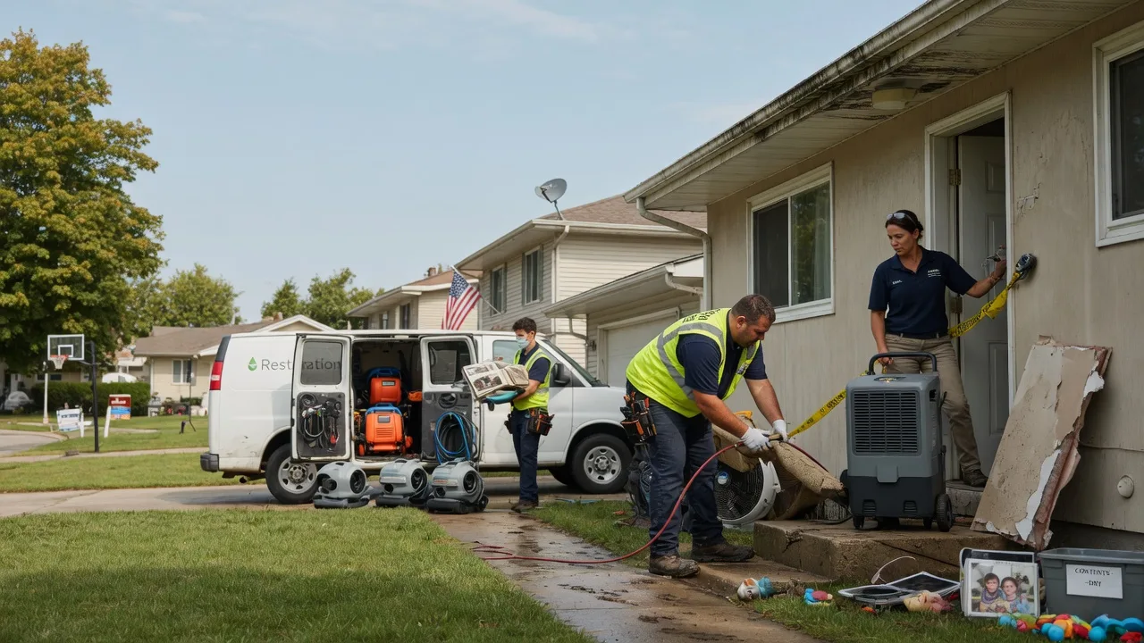 Water Damage Restoration in Yoder, IN near me